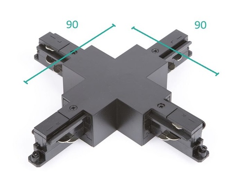 [/TLZ000B000X0] X-Connector Black for Track 3P Teco