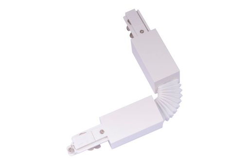 [/TLZ000WADJ90] Connecteur ajustable jusqu'à 90° Blanc pour Rail 3P Teco