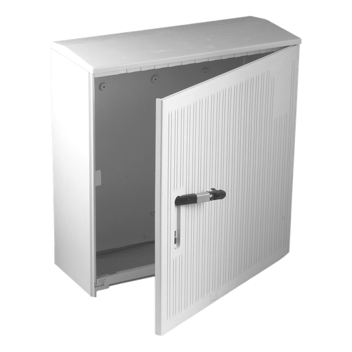 [/UCHRSDZ1] Armoire de trottoir DIN 1 830x785x330 porte rayée