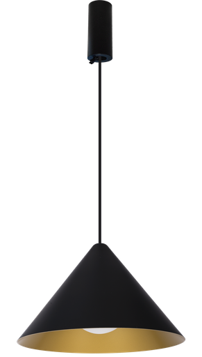 [/ACAP10DP01NG] (AS)Pendel cap NAULA 3000K + base  Phase dim Noir Doré
