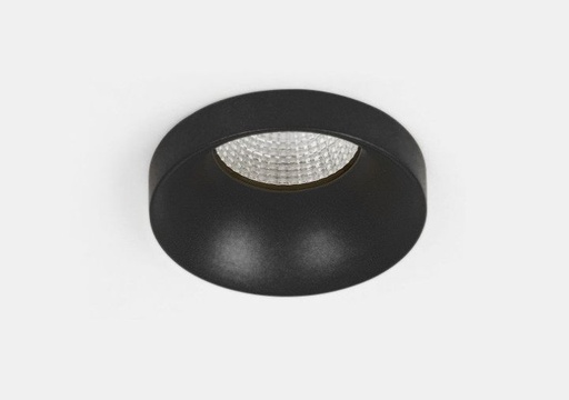 [/AKHES2DP402B] (AS)KHEO Semi-encastré 2W 2700K Noir+ Fixed driver