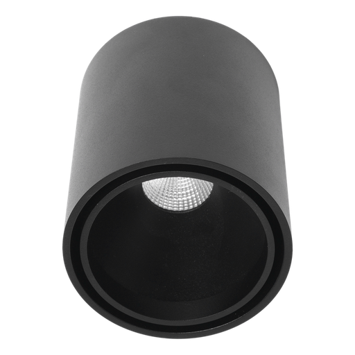 [/BR1KUANA2700KB] KUANA 9W ronde 2700K Zwart
