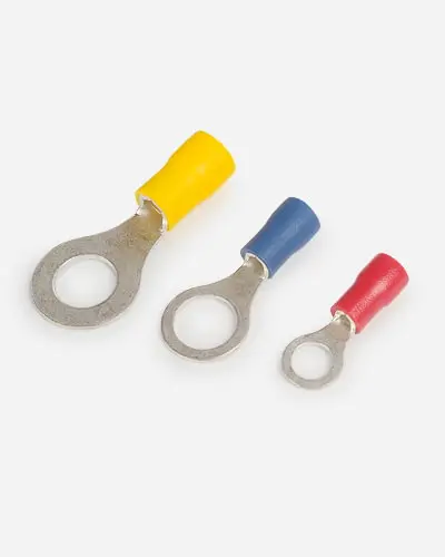 [/SOFAT-1.5/10] Cosse préisolée oeillet, rouge, 1.5mm², M10