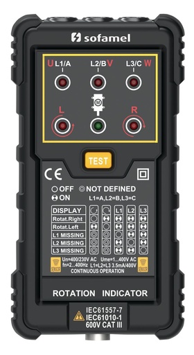 [/SOFIPR-400] Indicateur de phases/rotation