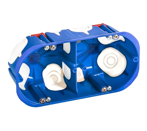 [/D702K] Flush-fit wiring boxes hollow walls dual D68x48