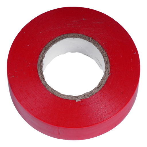 [/NI16R] Self-extinguishing insulating tape Teco 19mm x 0.15mm x 25m RED