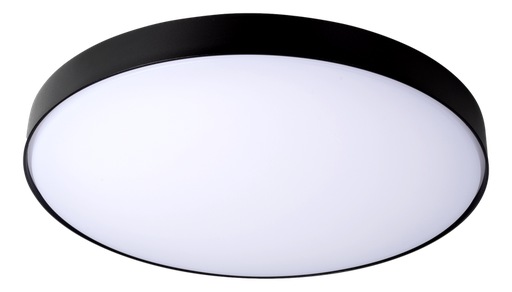 [/THIL024D035CBSE] Plafon. LED TECO HILO IP20 18/24/32W 3000/4000K 350 Noir +1,5h Secours +Dét.