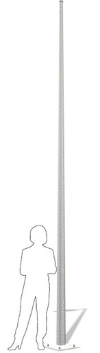 [/TMATANTARES8MRAL] Mât ANTARES 8M T60 RAL STANDARD