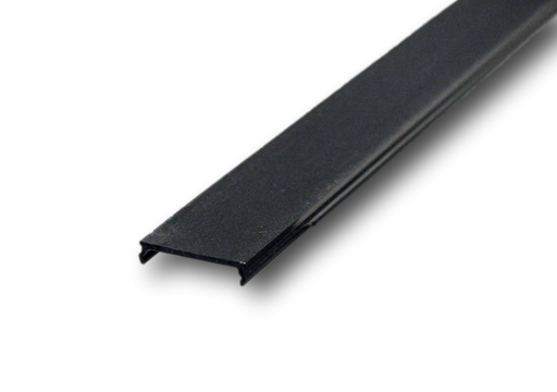 [/APLSTTRACK48VB] Track 48V zichtbare plastic afdekking L2000mm Zwart