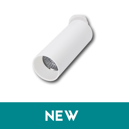 [/TLC410WW34DTW] Spot LED TECO NAULA 9W 1900-3000K Ra90 Dim Blanc 34° 40x105mm