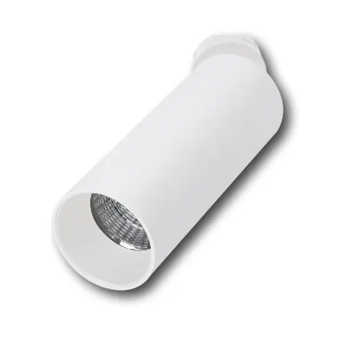 [/TLC410WW34DTW] Spot LED TECO NAULA 9W 1900-3000K Ra90 Dim Blanc 34° 40x105mm