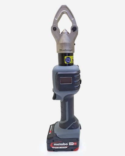 [/SOFEBC-6SM] Mini electrohydraulic crimping tool battery poweredl without dies 60kN