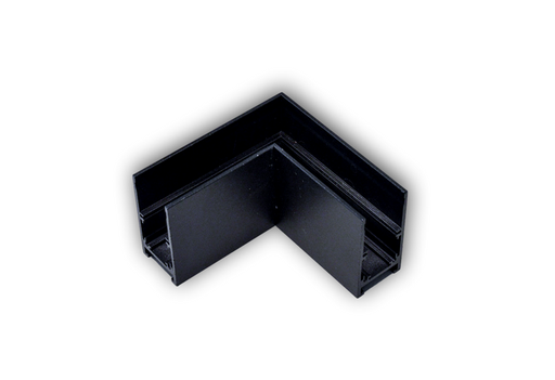 [/A90TRACK48V54B] (AS)Angle horizontale de 90° Track 48V H 54 Noir connecteur  incl.