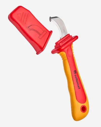 [/SOFCA-180] Insulated flat-blade knife 180mm 1000V CA-180
