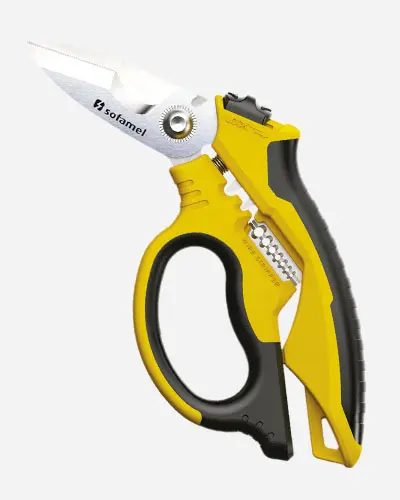 [/SOFTS-95] Ciseaux multifonctions pour électricien 95mm²