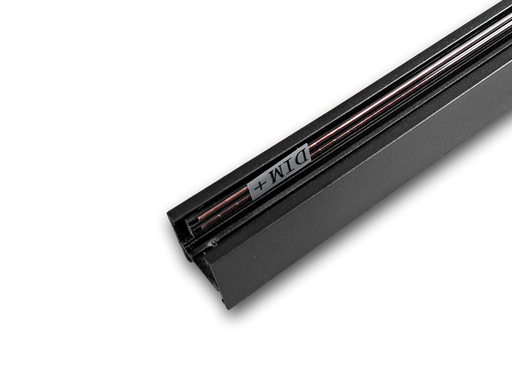 [/ATRACK48293000B] Rail apparent 48v  L3000mm Noir H 29