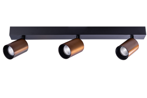 [/TLC330B6103000K] (AS)Base Rect. 560x50x40 + NAULA SPOT 3x9W Sym Dim