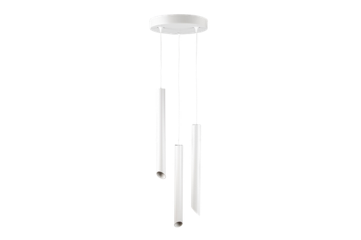[/TLC330W4002700K] (AS)Base Ronde 260x37 + NAULA Blanc 3x9W Dim