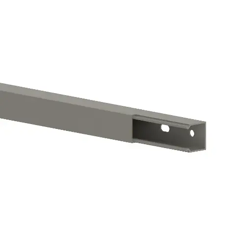 [/1000] 20x20- Goulotte murale grise (RAL 7030)