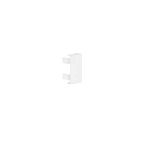 [/11693] 15x30- Embout pour goulotte murale blanche (RAL 9010) 