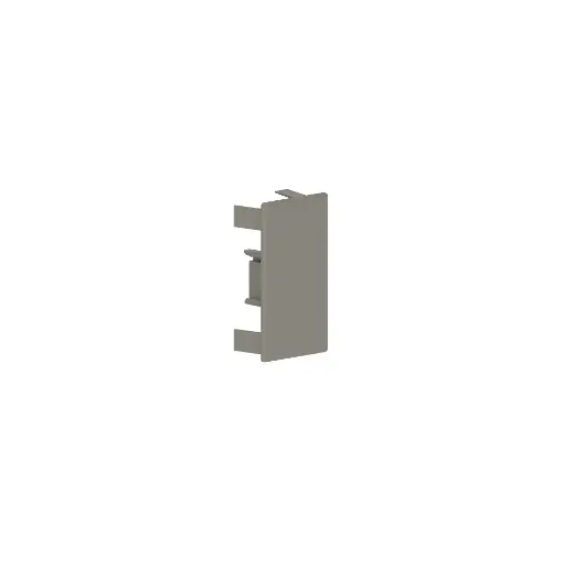 [/1187] Grey End cap  60x110