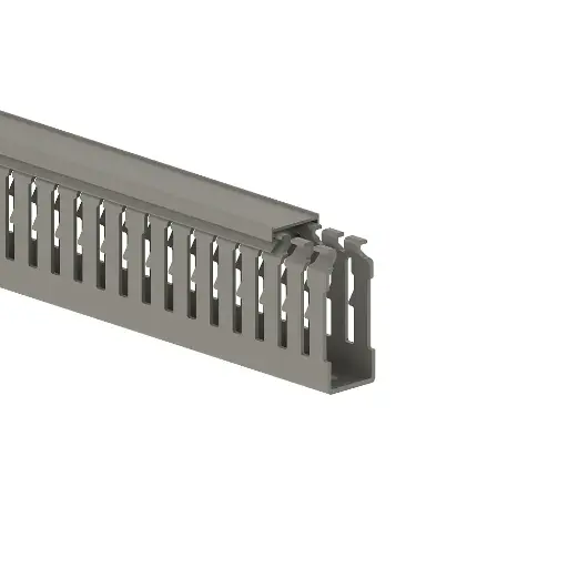 [/N1687] Grey Cable Trunking 60x25