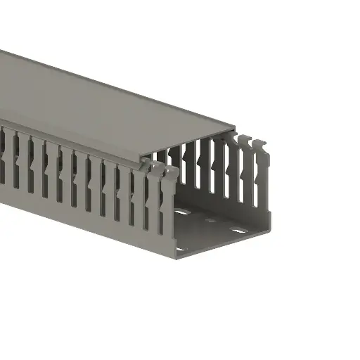 [/N1690] 60x80- Goulotte de câblage grise (RAL 7030)  