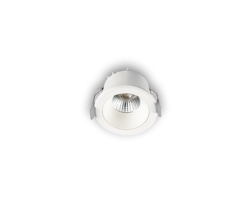 [/TEXO68CCT0WR] LED EXO Downlight 6W D84mm 3K-4K IP54 Wit + Matte Reflector (geïntegreerde driver)