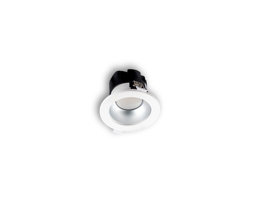 [/TKOM410CCTXWD] Downlight LED KOMET 4'' 10W 3K-4K IP54 Diffuseur + Alu mat - Sans driver