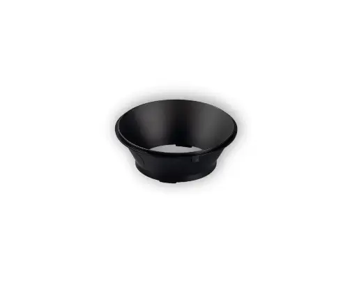 [/TEXOREFLMATB84] Réflecteur Noir Mat pour EXO 84mm 6W