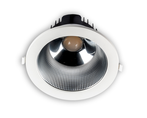 [/TKOM730CCTXWR] Downlight LED KOMET-R 7'' 28W 3K-4K IP54 Prysm.Reflector Alu - Zonder driver