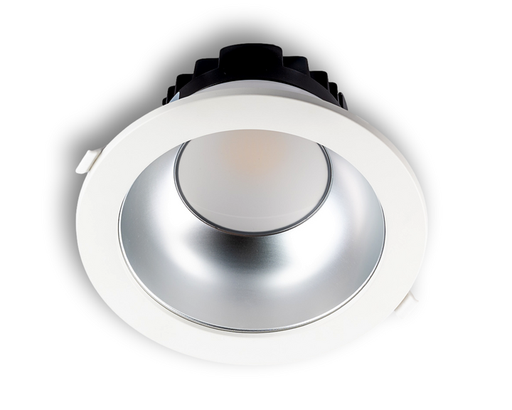 [/TKOM835CCTXWD] Downlight LED KOMET 8'' 35W 3K-4K IP54 Diffuser + Alu mat - Without driver