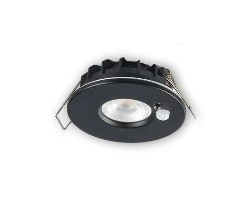 [/GLOW6DIP65CCTBMO] Downlight GLOW IP65 Dimmable CCT Noir + sensor