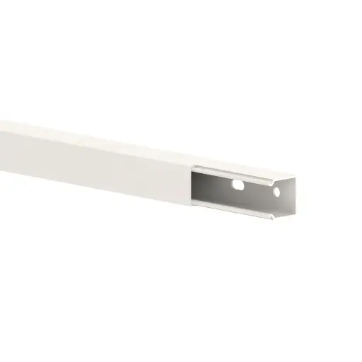 [/1013] 20x20- Goulotte blanc crème (RAL 9001)UE=128