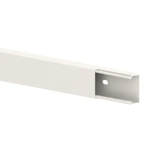 [/1014] 15x30- Goulotte (RAL 9001Blanc crème)UE=72