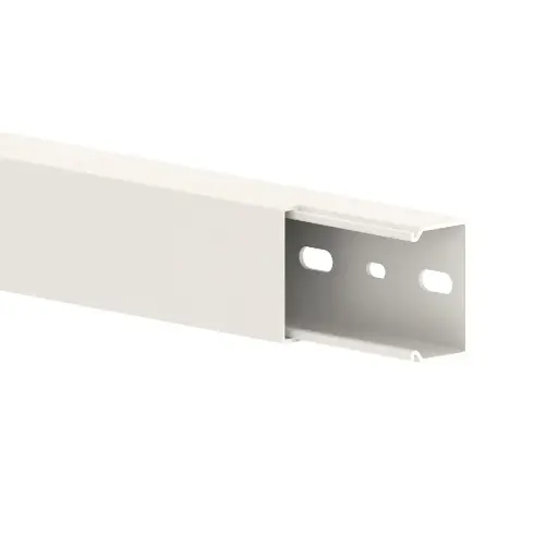 [/1016] 25x40- Goulotte blanc crème (RAL 9001)UE=40