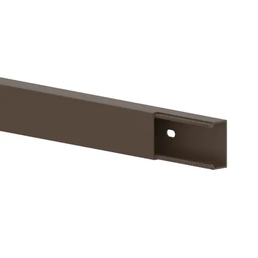 [/1038] 15x30 - Goulotte marron (RAL 8014)