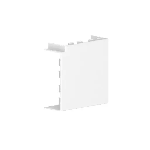 [/11175] 60x150- Vlakke hoek (RAL 9010 - Polarwit) - VPE=2