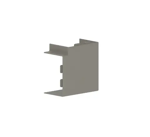 [/1158] 60x90 - Angle plat (gris -RAL 7030)VPE=2