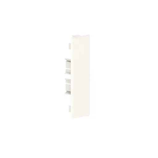 [/1197] 60x200- Embout blanc crème (RAL 9001)UE=2