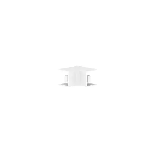 [/14232] 15x15  - Angle intérieur blanc alpin