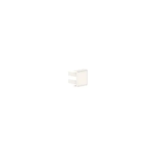 [/4196] 15x15 - Embout blanc crème