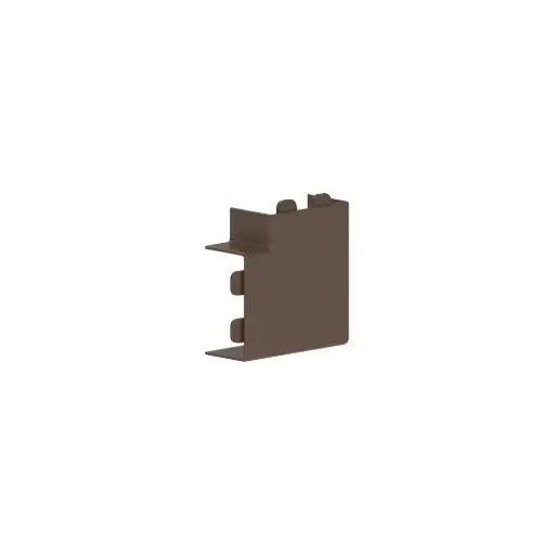 [/4887] 15x30 - Angle plat marron (RAL 8014)
