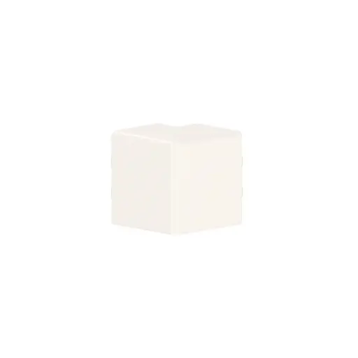 [/4985] 25x40  - Angle extérieur blanc crème (RAL 9001)