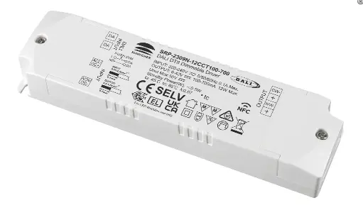 [/AD12DALIDT8DSNFC] DALI DT8 Driver 12W SOLIS 100-700mA + NFC avec anti-tract.