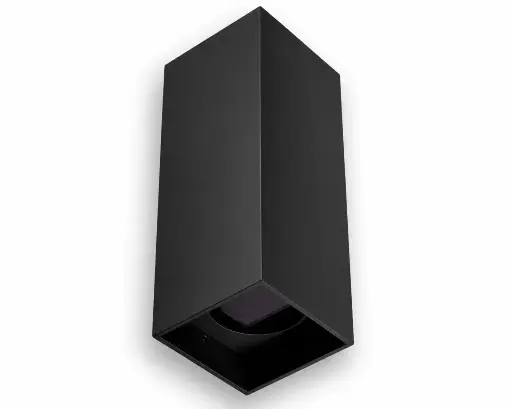 [/YARDSQUARE2B] YARD VIERKANT 2XGU10 IP65 Zwart