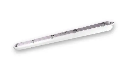[/TFOE1200PFTCCTME] (AS)FIJI EVO IP66 120cm 25/30/35/40W 160lm/W  - 3K/4K/5.7K Niet dim.+ Doorvoerbedrading 4G1.5 + EM 3H+MO