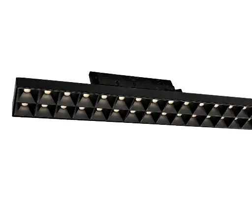[/TALVEA40WBGRB] (AS)Tracklight LED ALVEA 3P TECO 40W 3000/3500/4000K 60° Ra 90 Noir +Gr.Noir mat