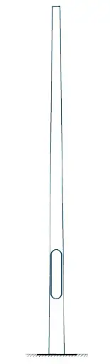 [/TMATLNV12M-GV] Mât LNV 12M T60 Galva